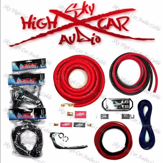 Sky High Car Audio Dual Amp Kit